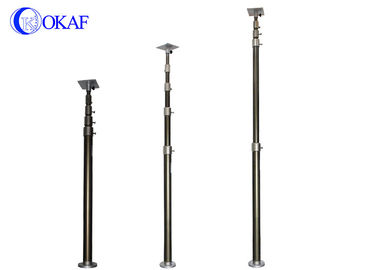 Manueller Schiebemast Pole, beweglicher ineinanderschiebender Kamera-Mast/Antennen-Mast mit Verschluss