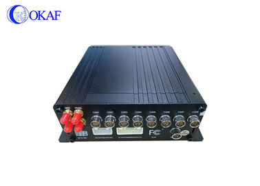 Beweglicher NVR Sd Kartenspeicher des vollen HD HDD 1080P IP 8 des Kanal-Auto-DVR Fahrzeug-
