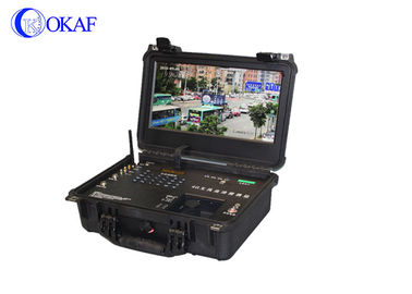 Tragbare Überwachungskamera-Pan-Neigungs-des lauten Summens des Koffer-4G drahtlose GPS Positionierung