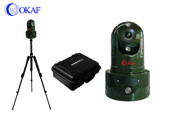Batterieleistung NTSC bewegliche der Überwachungs-4G PTZ Kamera-10000mAh