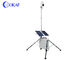 Kamera-Solarturm Notüberwachungs-im Freien beweglicher Wache-CCTV PTZ