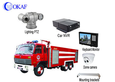 drahtlose HD Kamera 4G Fahrzeug-PTZ, Selbstspurhaltungsptz IP-Kamera 2,1 Megapixels