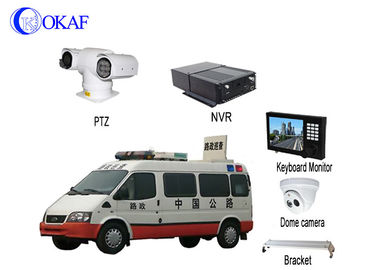 Des Fahrzeug-Sicherheits-Fahrzeug-PTZ volles HD 1080P gerichtliches System Kamera-System-anti- der Erschütterungs-