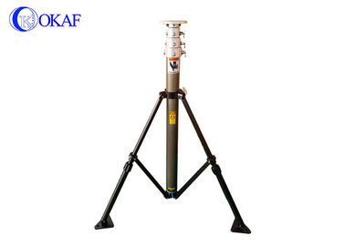 30kg gehen Lasts-teleskopische Kamera-Mast-/des Stativ-Mast-6r/minimale Rotation mit Verschluss voran