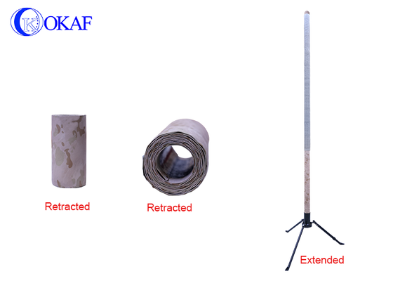 Flexible, leichte, tragbare, teleskopische Mast-Antenne